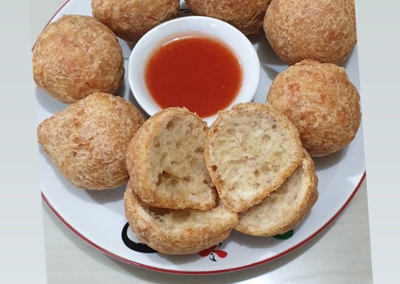 Baso ayam goreng