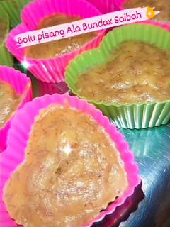Foto resep Bolu Pisang Ambon Kukus tanpa Mixer