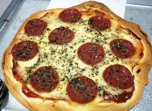 Foto resep THIN CRUST Pepperoni PIZZA 🍕