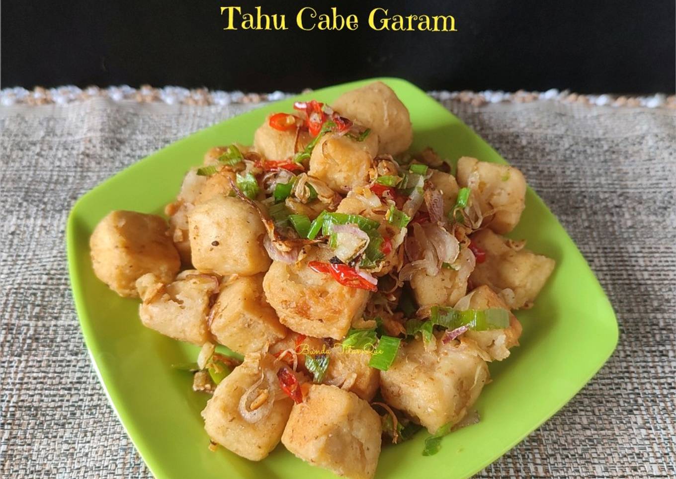 Tahu Cabe Garam