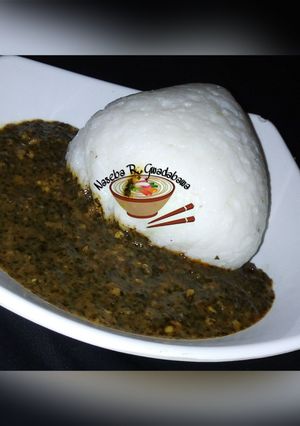 A picture of Tuwon shinkafa.
