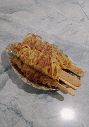 Foto resep Sate Gulung Mie