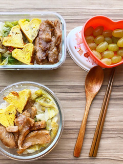 醬燒松阪豬與玉子燒 的食譜成品照片