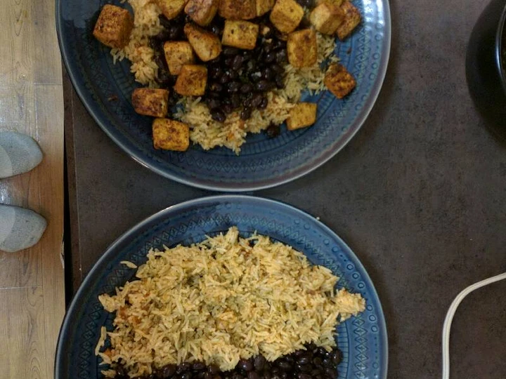 Simple Way Make Recipe Southwestern Tofu, Black Beans, and Rice that is Perfect, Perfect}
