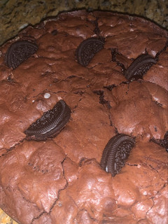 Una foto de Brownie de oreo