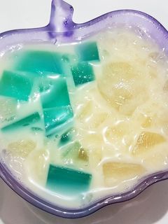 Foto resep Es jelly yakult