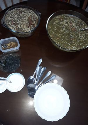 عکسی از دستور آش رشته سیزده به در (روز طبیعت)