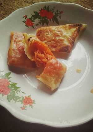 Foto resep Martabak Mie pedas