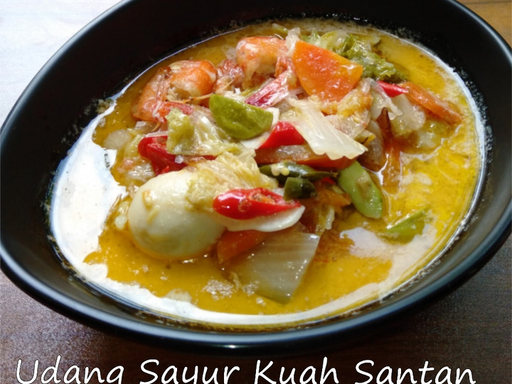 Resep: 123. Udang sayur kuah santan Ekonomis Untuk Dijual