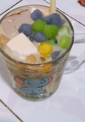 Hình của món Trà sữa caramel.