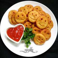 A picture of Kentang Goreng, Smile Potato.