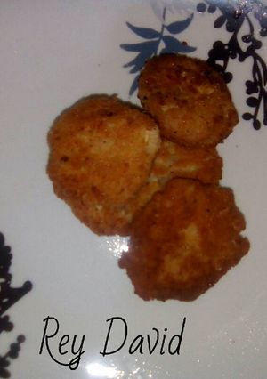 Una foto de Croquetas de papa y atún con queso