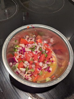 Una foto de Pico de gallo