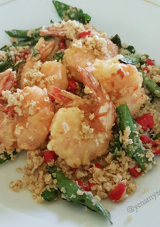 Foto resep Udang goreng mentega cereal /Cereal butter prawn