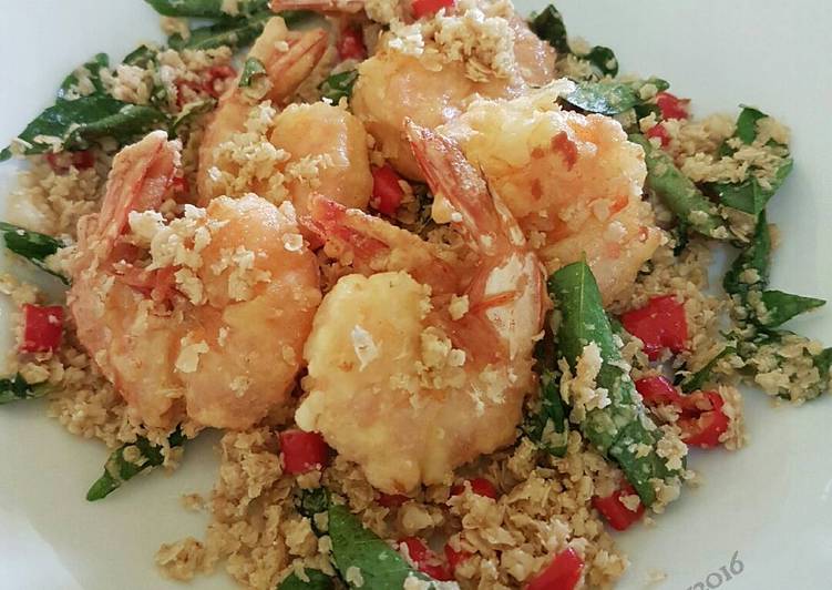 Resep Udang goreng mentega cereal /Cereal butter prawn yang Lezat Sekali