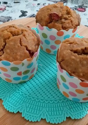 A picture of Healthy wheat oats cup cake.