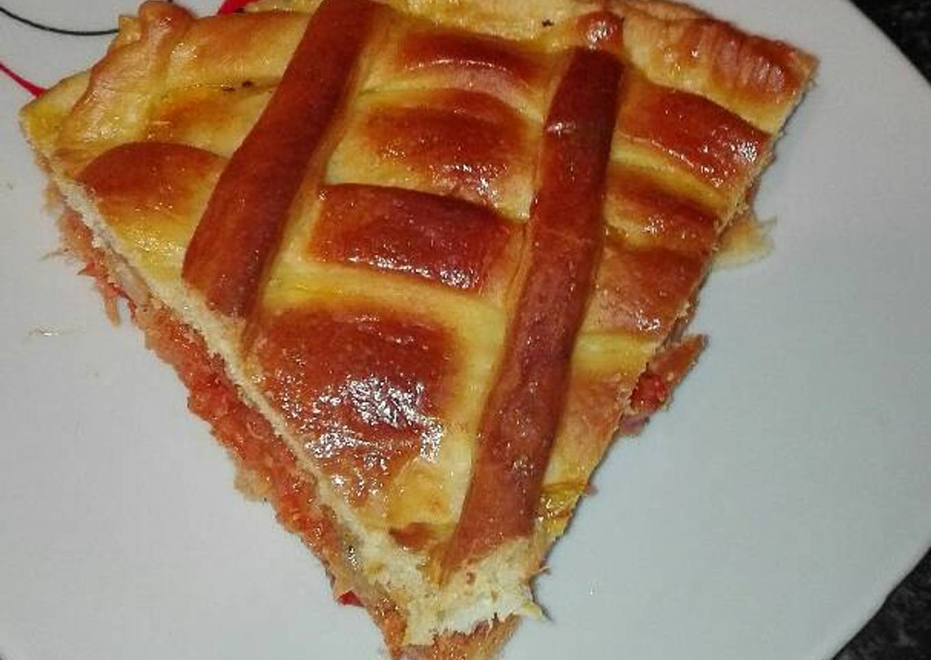 Empanada de bacalao en la olla gm g