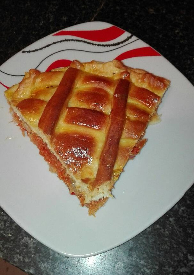 Una foto de Empanada de bacalao en la olla gm g
