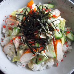 California Sushi Rice Bowl A picture of California Sushi Rice Bowl.