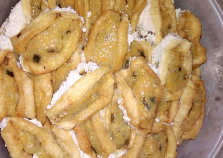 Tahu walik isi cilot ayam ala ima