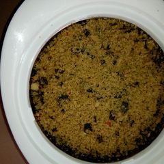 A picture of Dambun cous cous.