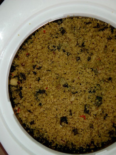A picture of Dambun cous cous.