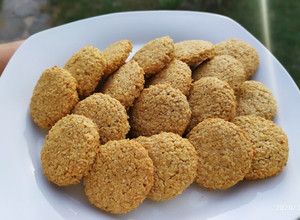 Una foto de Galletas de Avena sabor a Naranja!