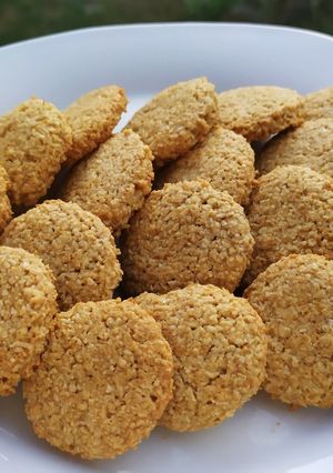 Una foto de Galletas de Avena sabor a Naranja!