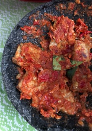 Foto resep Tempe Sambel Daun Jeruk😋