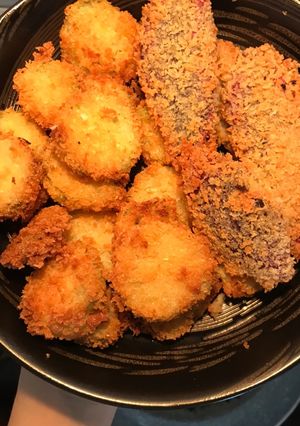 Foto resep Katsu Zuchini,Terong dan Ubi ungu