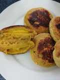 Arepas de plátano Gluten free