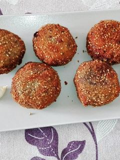 Una foto de Champiñones rellenos