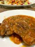 Lengua de ternera en salsa