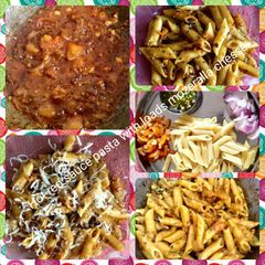 Hot Red sauce pasta A picture of Hot Red sauce pasta.