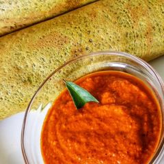 A picture of Green Moong Dal Crispy Dosa.