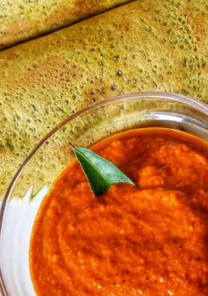 A picture of Green Moong Dal Crispy Dosa.