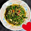 Oseng Pakis Teri Nasi