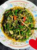 Oseng Pakis Teri Nasi