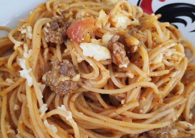 Spaghetti Bolognese simple masaknya dan enak