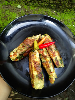 Foto resep SoTel panggang (a.k.a Sosis Telor panggang)