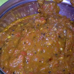 A picture of Onion Thokku.
