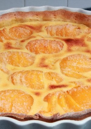 Une photo de Tarte aux pêches