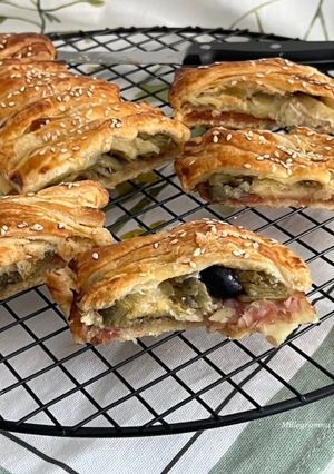 Foto di Sfoglia intrecciata ai carciofi