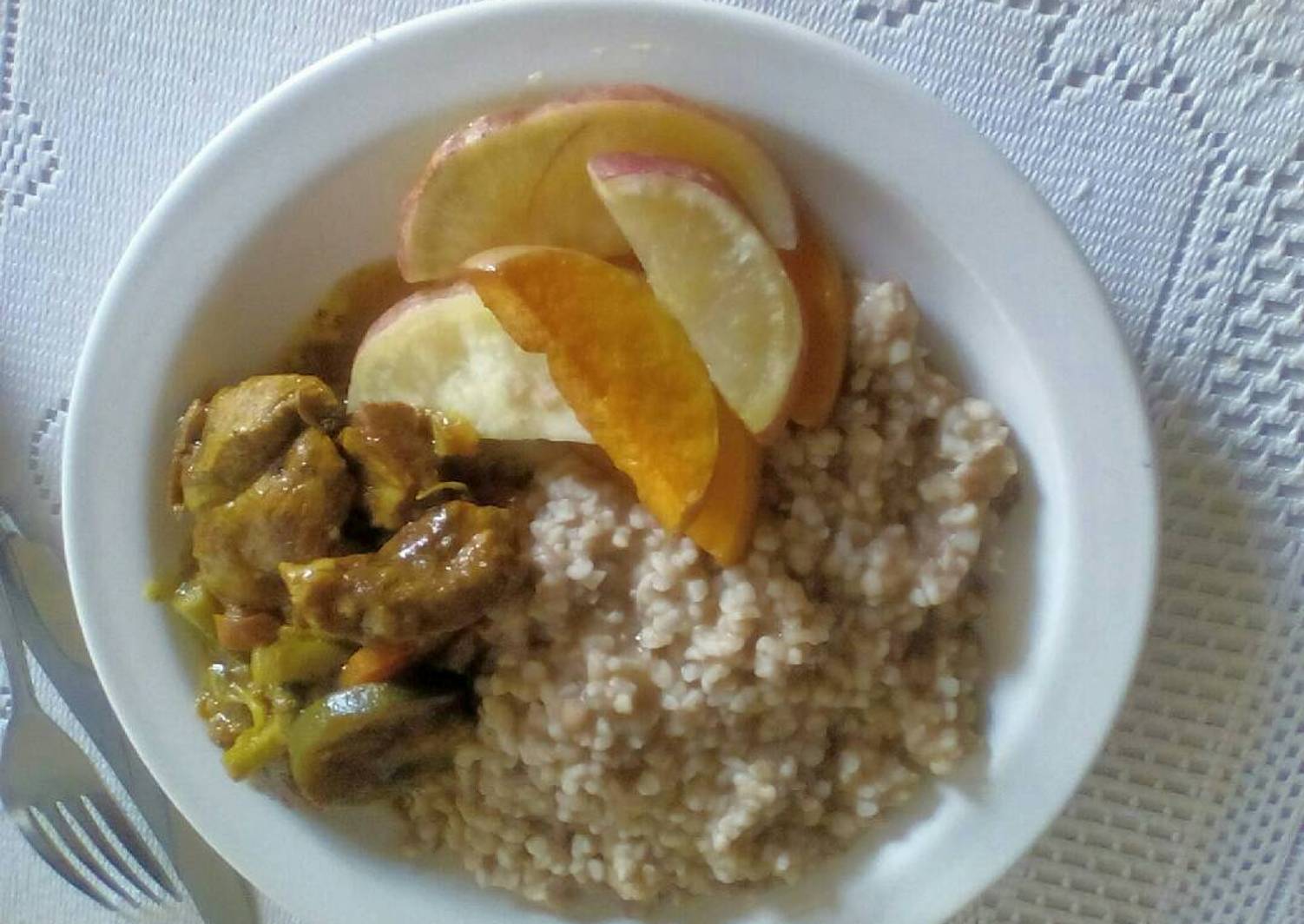 Mealie Rice in Bean Sauce Recipe by Thamsi Mtshali Cookpad