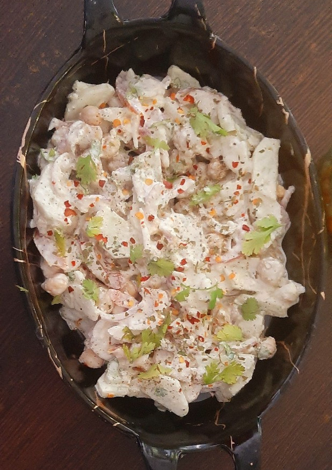 A picture of Cucumber salad.