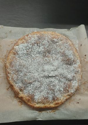 Una foto de Tarta de manzana de hojaldre