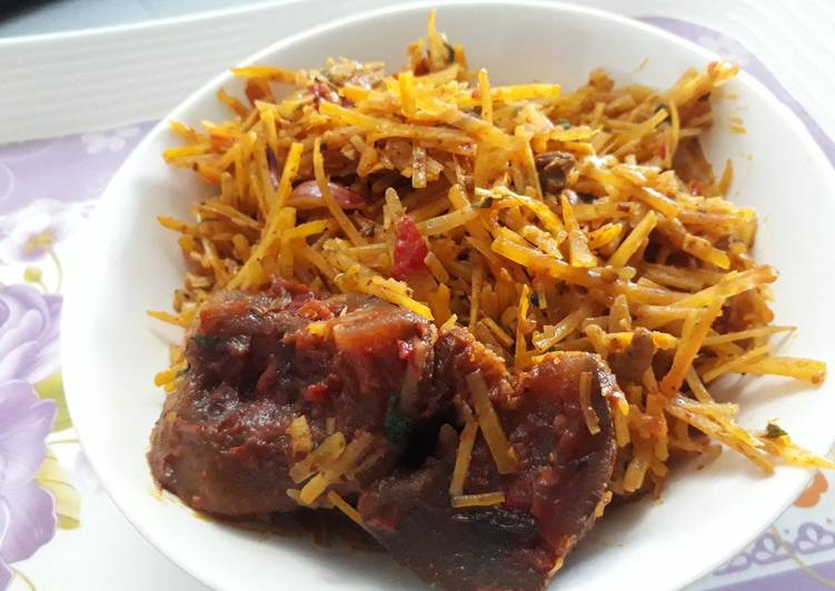 Recipe of Awsome Abacha with pomo Cooking Basics for Newbies