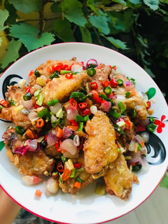 Foto resep Sayap oseng bawang