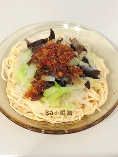 XO醬大白菜拌麵 的食譜成品照片