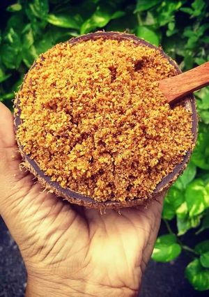 A picture of Coconut Chutney Powder.